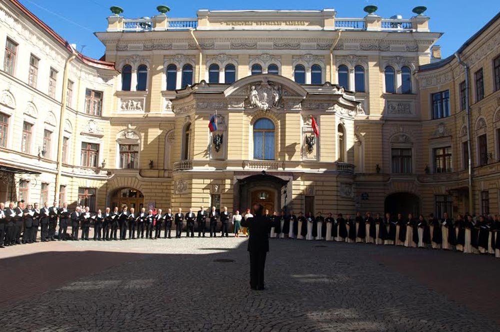 El Coro Salve de Laredo en La Capella de San Petersburgo