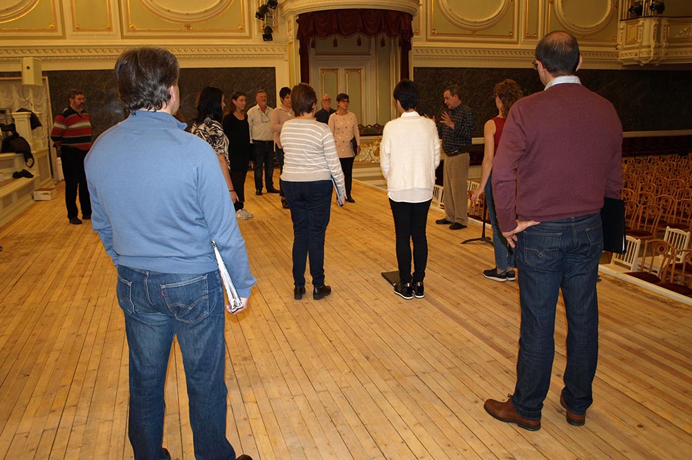 Ensayo de Vocal Elkhos en La Capella de San Petersburgo